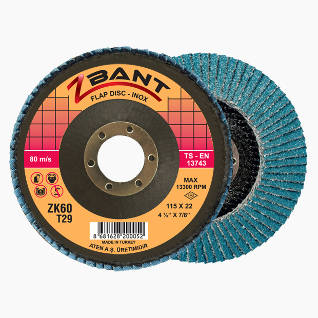 ATEN 115 X 40 KUM FLAP DİSK ZK - 2