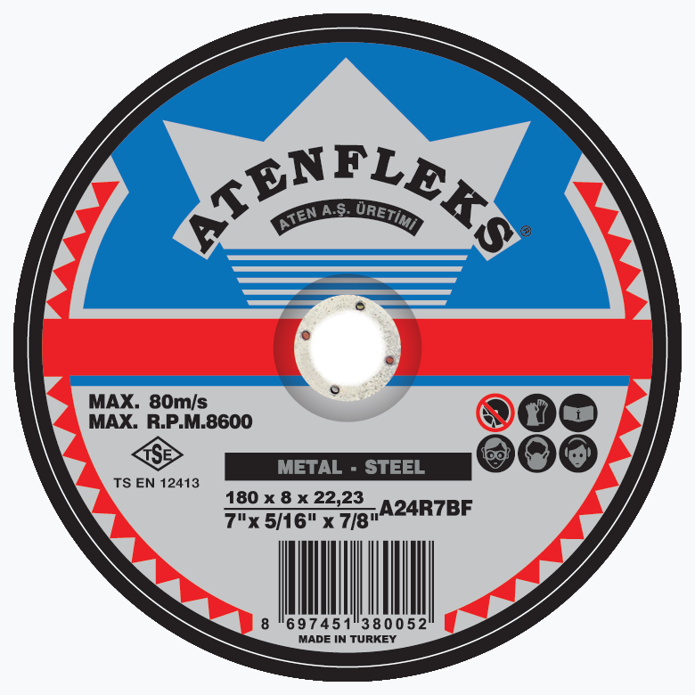 ATEN 180X3 KESİCİ TAŞ - 1