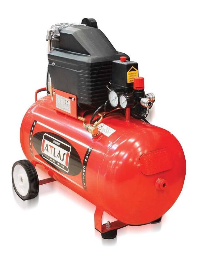 Attlas Zj 2050 N Monofaze Kompresör 46 Lt 2 Hp - 1