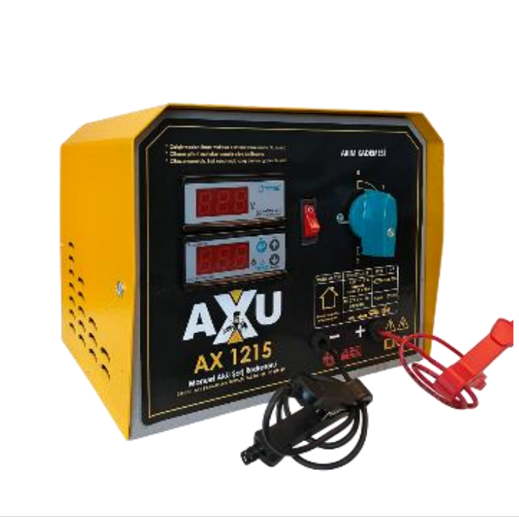 AXU 12V 15A MANUEL AKÜ ŞARJ CİHAZI - 2