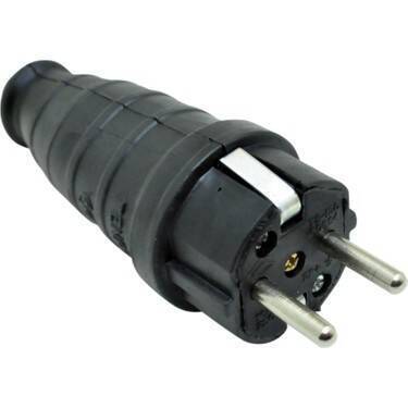 KAUÇUK ERKEK FİŞ 220 VOLT - 2