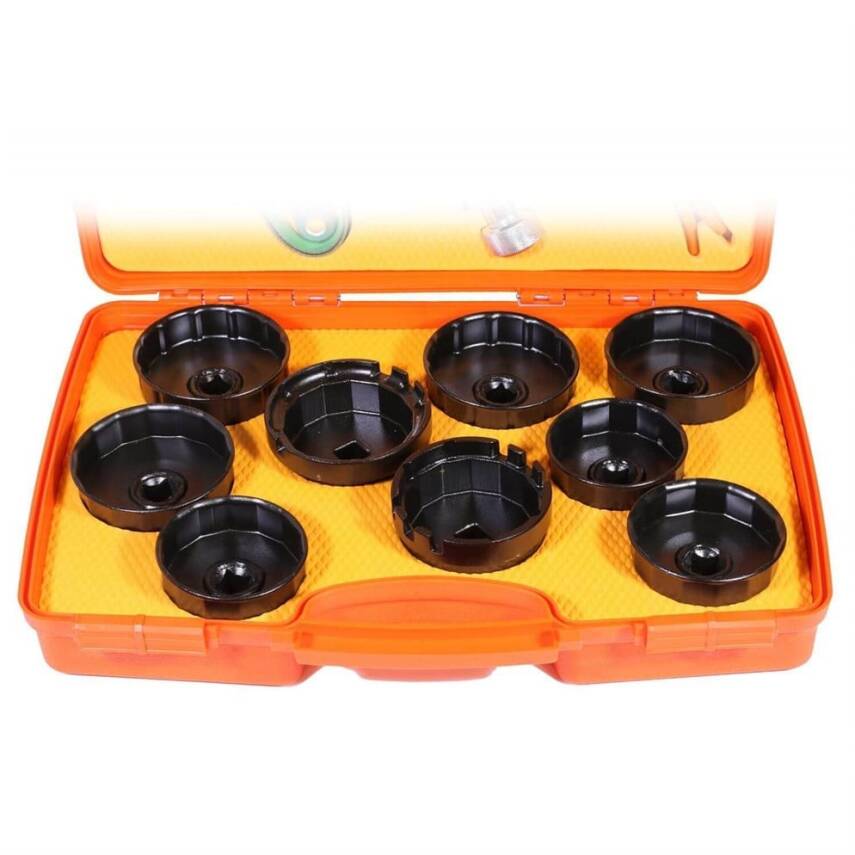 Rico 1/2 12 Parça Tas Tipi Yağ Filtre Sökme Seti Anahtar Takımı KK1233 - 3