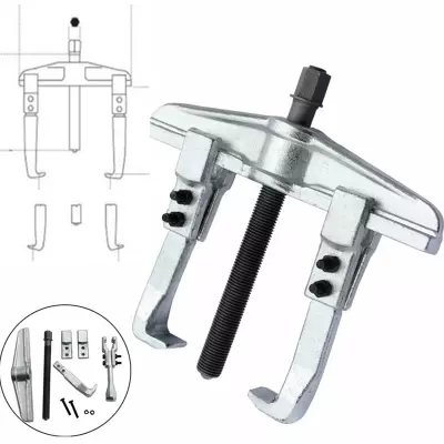 Rico 2 Çeneli Rulman Çektirmesi Raylı Çektirme 80X100mm RC80100 - 2
