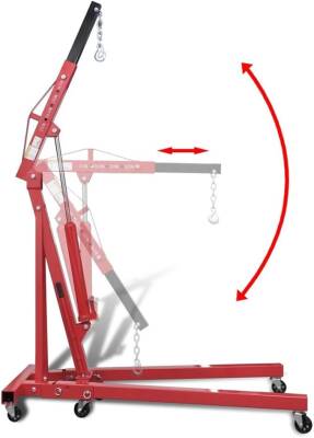 Rico 2 Ton 3 Ayaklı Katlanır Hidrolik Vinç Caraskal RC6030 - 4