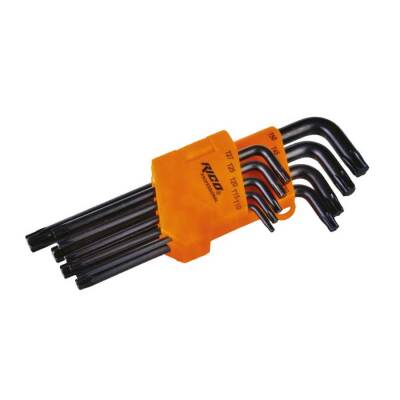 Rico 9 Parça Torx Kısa Anahtar Allen Anahtar Takımı RC0207 - 2