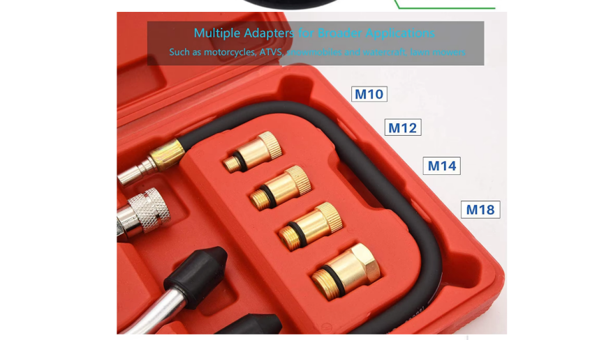 Rico Benzinli Yakıt Kompresyon Test Kiti Cihazı KK1120 - 5