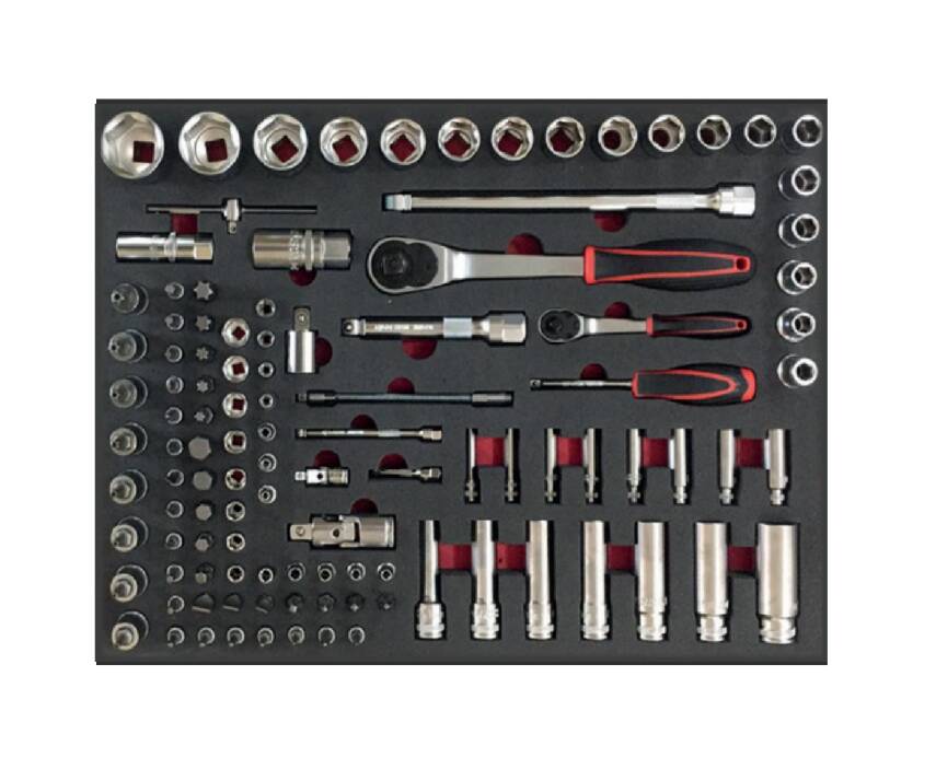 Rico Dolu Takım Arabası 285 Parça 6 Çekmeceli Kilitli TA0024 - 2