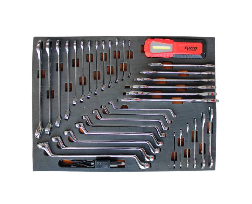 Rico Dolu Takım Arabası 285 Parça 6 Çekmeceli Kilitli TA0024 - 3