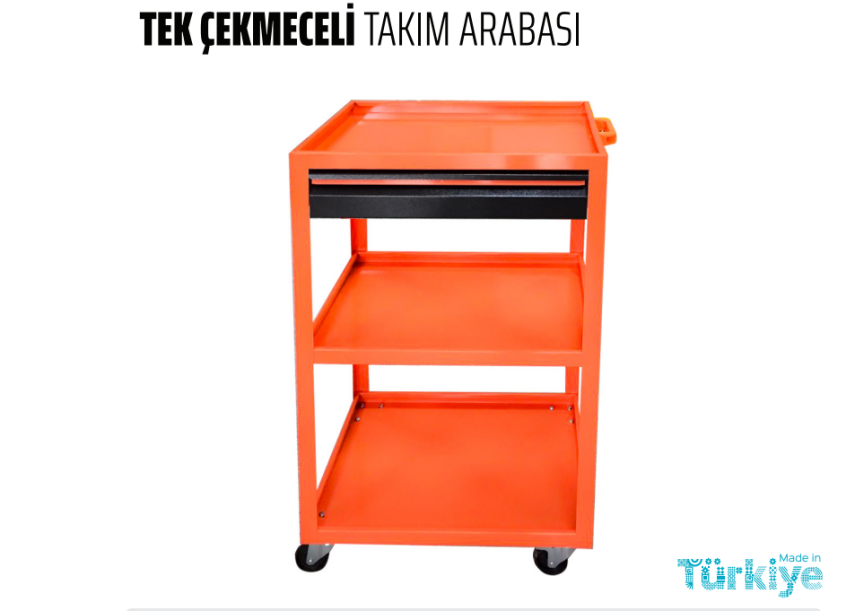 Rico Tek Çekmeceli Oto Tamir Takım Arabası Servis Arabası RC5998 - 1
